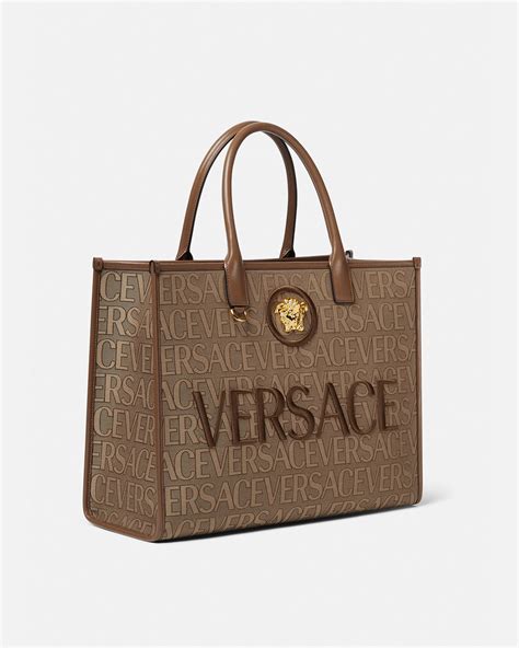 versace women handbags|versace handbags with big zipper.